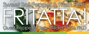 Sweet-Bell-Pepper-and-Fresh-Herb-Fritatta---Terry-Willard---Nature's-Emporium