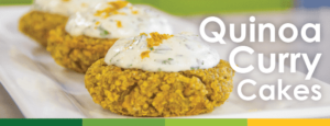 Quinoa Curry Cakes