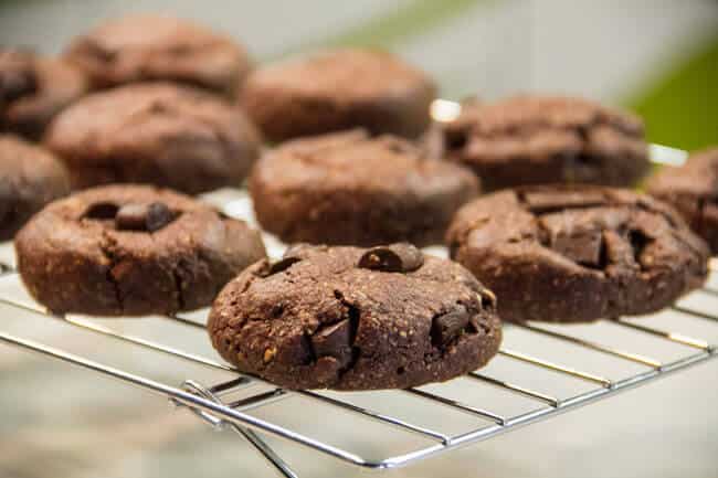 Double Chocolate Orange Vegan Cookies