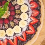 Featured Recipe: Chocolate Hazelnut & Fruit Pizza (Dairy Free)
