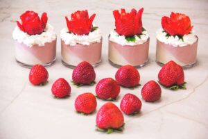 Strawberry Coconut Mousse
