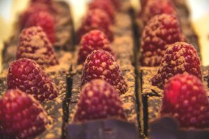 Raspberry Chocolate Truffle Bites