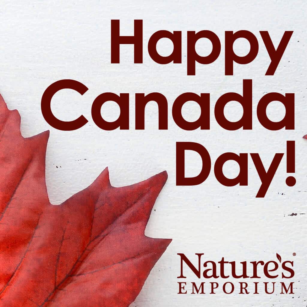 Nature's Emporium Canada Day Social Image